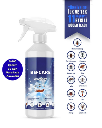 Befcare - Haşere Kovucu İlaç - Tahta Kurusu