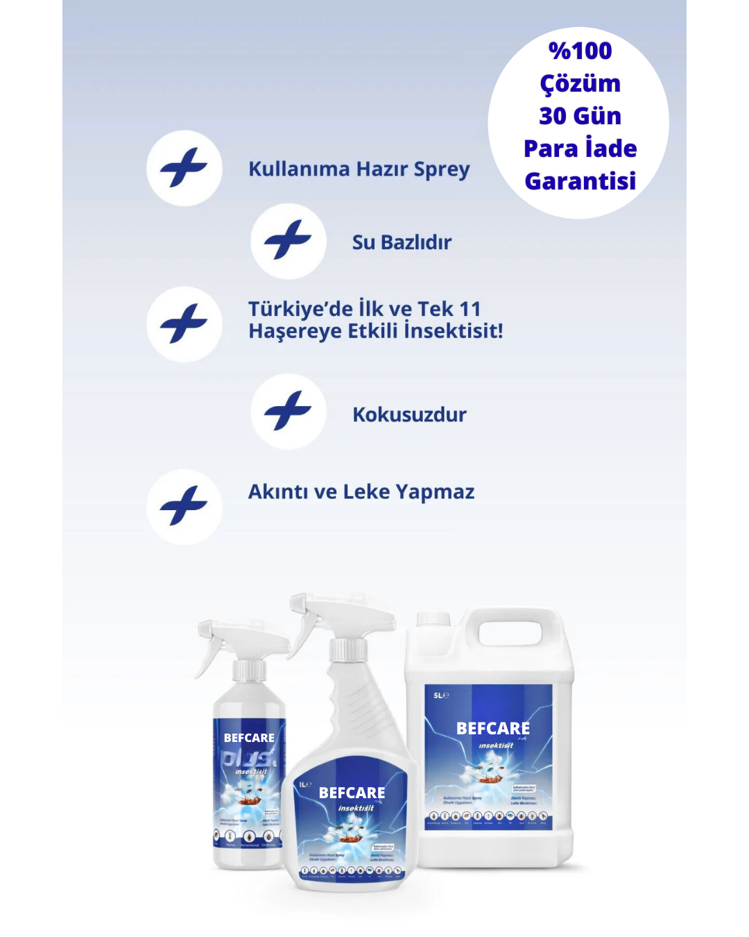 Befcare - Haşere Kovucu İlaç - Tahta Kurusu