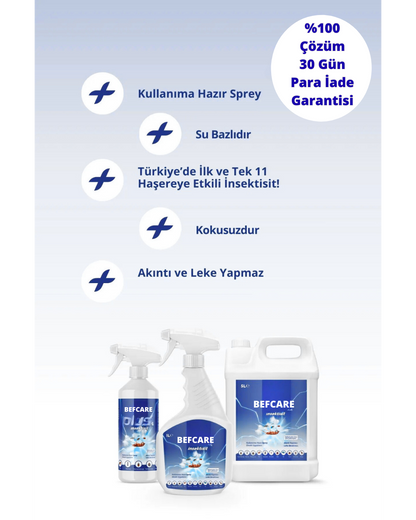 Befcare - Haşere Kovucu İlaç - Tahta Kurusu